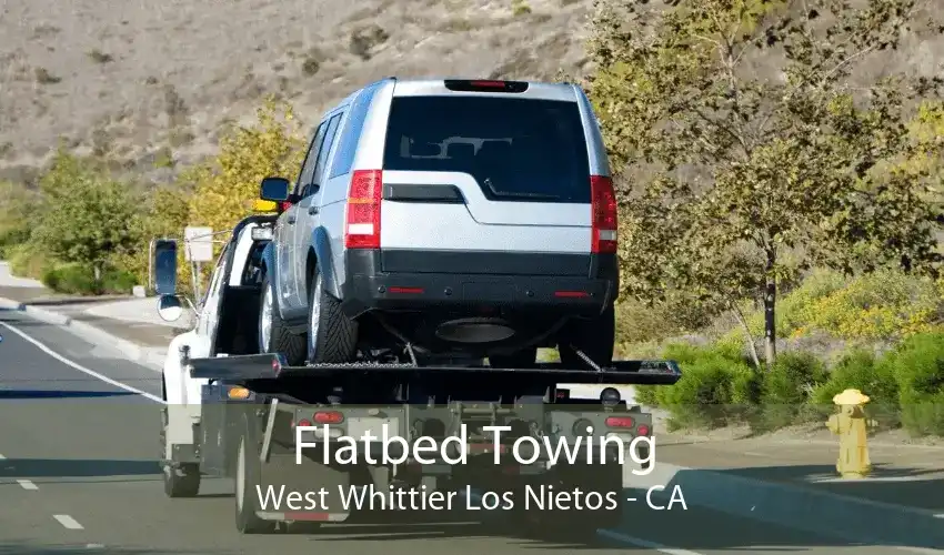 Flatbed Towing West Whittier Los Nietos - CA