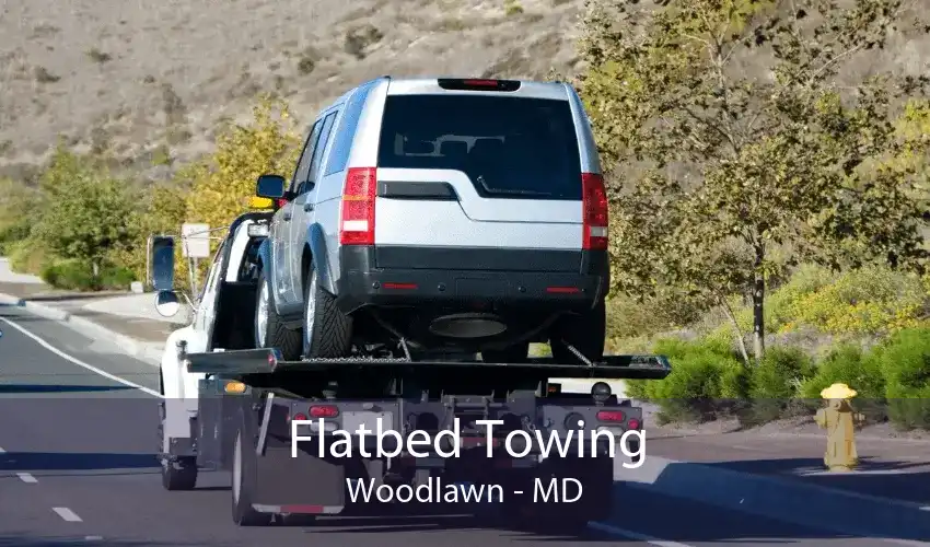 Flatbed Towing Woodlawn - MD