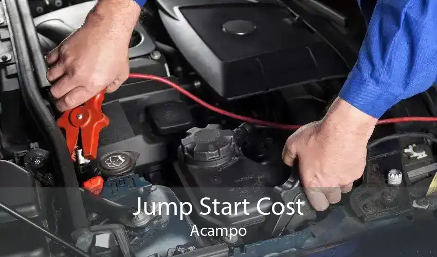 Jump Start Cost Acampo
