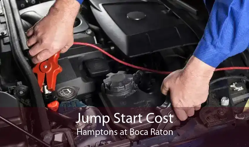 Jump Start Cost Hamptons at Boca Raton