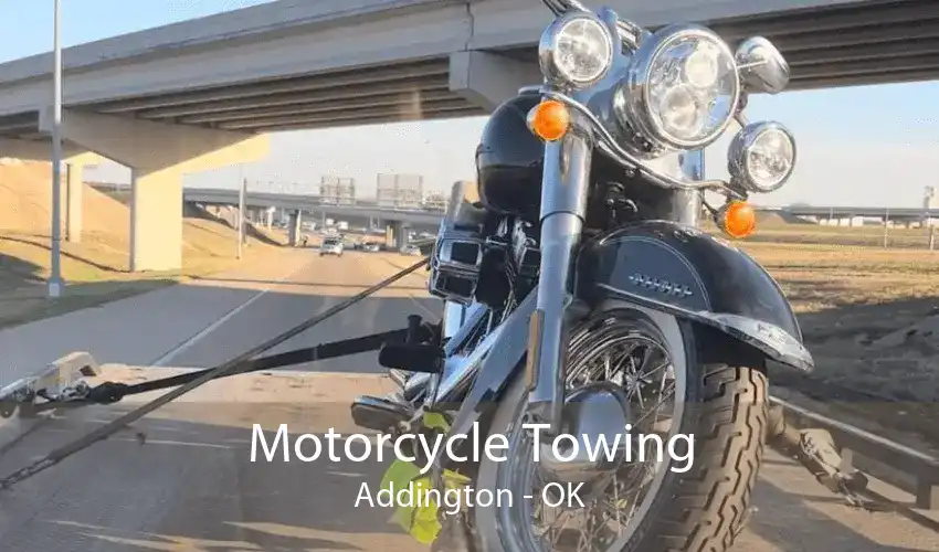 Motorcycle Towing Addington - OK