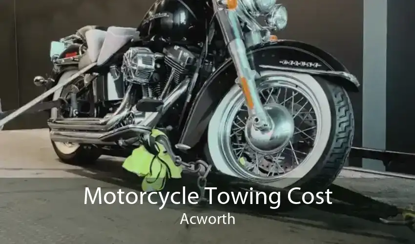 Motorcycle Towing Cost Acworth