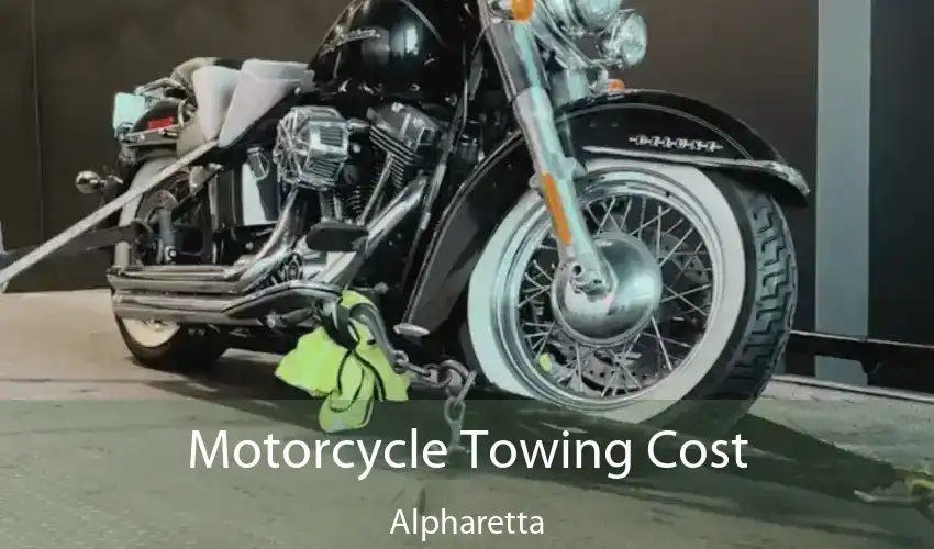 Motorcycle Towing Cost Alpharetta