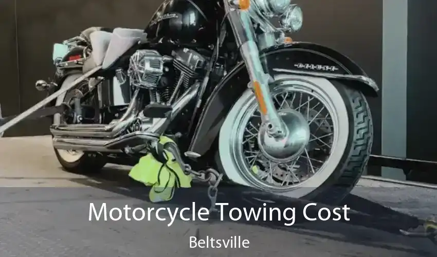 Motorcycle Towing Cost Beltsville