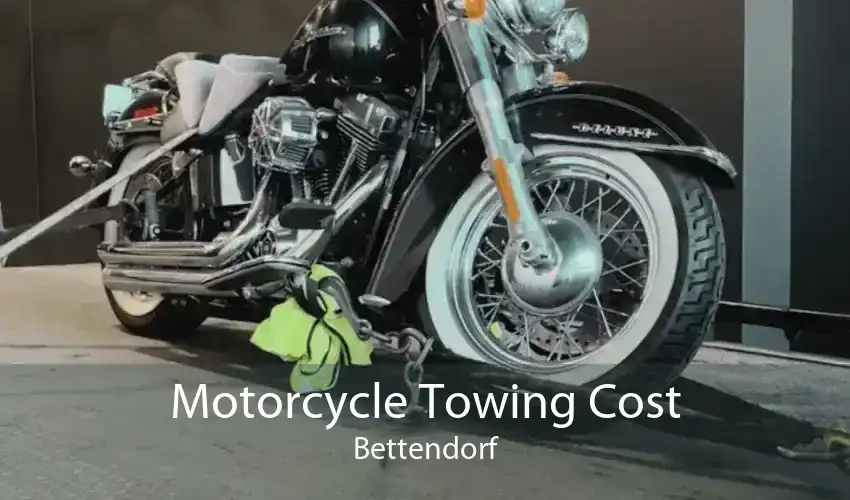 Motorcycle Towing Cost Bettendorf