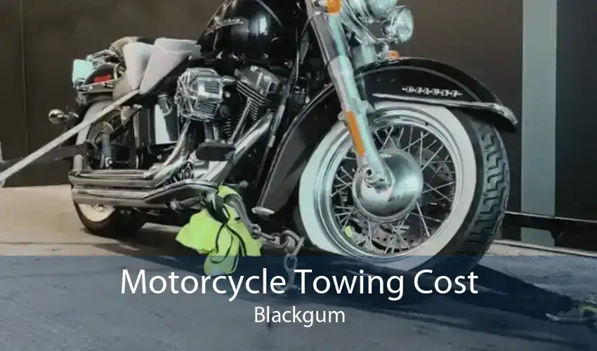 Motorcycle Towing Cost Blackgum