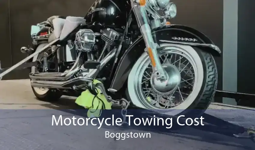 Motorcycle Towing Cost Boggstown