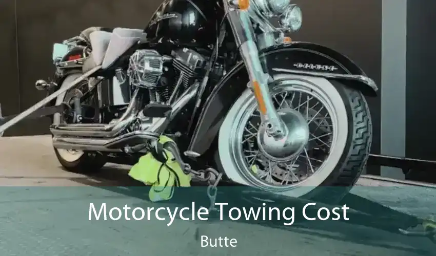 Motorcycle Towing Cost Butte