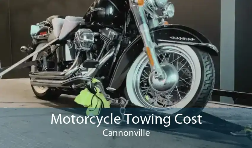 Motorcycle Towing Cost Cannonville