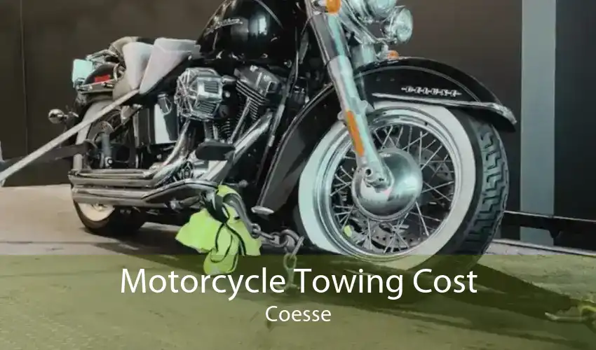 Motorcycle Towing Cost Coesse