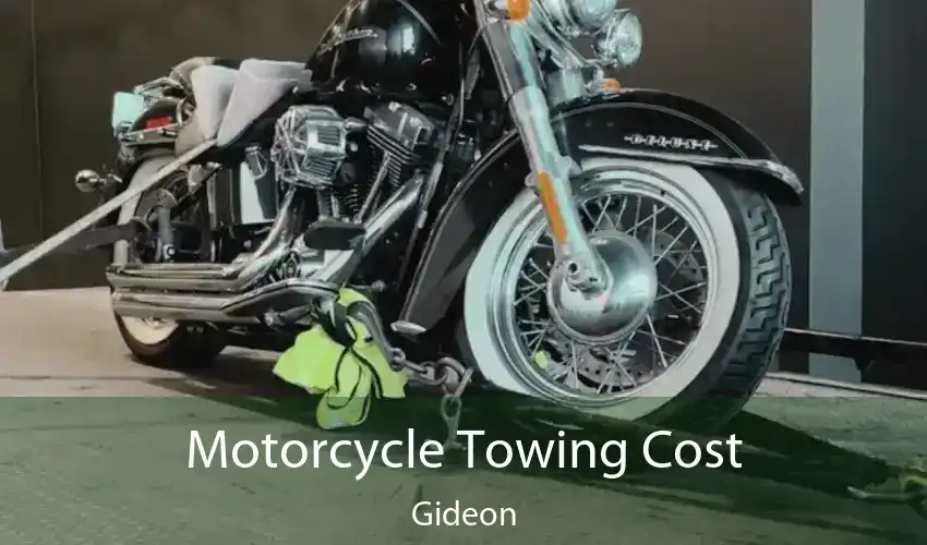 Motorcycle Towing Cost Gideon