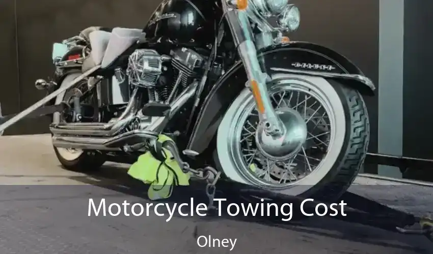 Motorcycle Towing Cost Olney