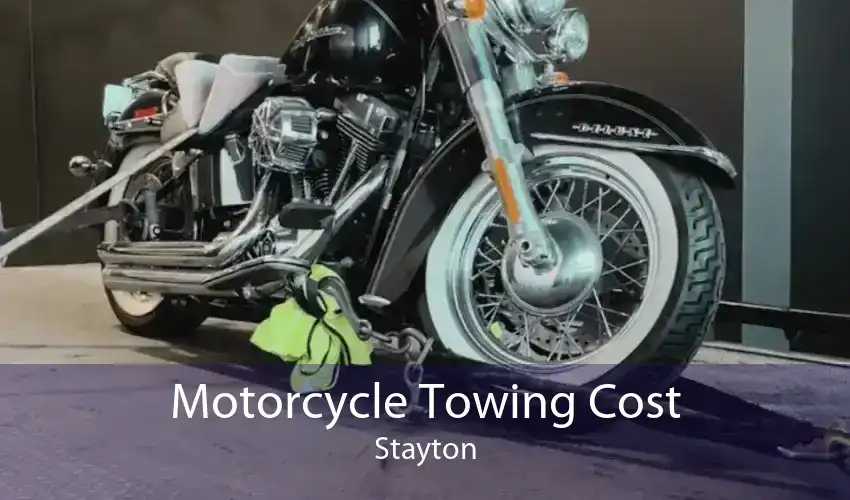 Motorcycle Towing Cost Stayton