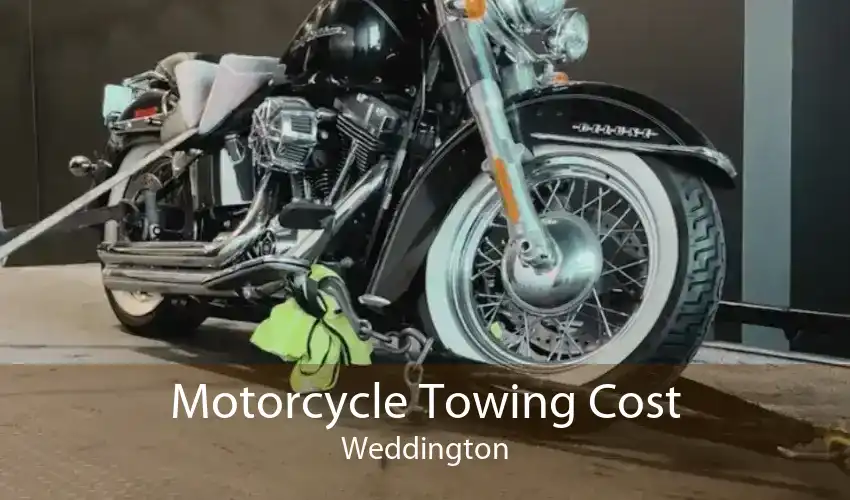 Motorcycle Towing Cost Weddington