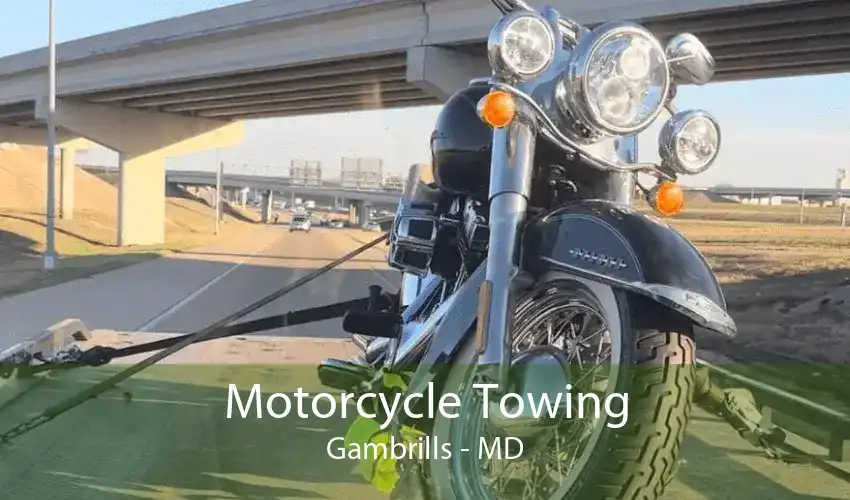 Motorcycle Towing Gambrills - MD