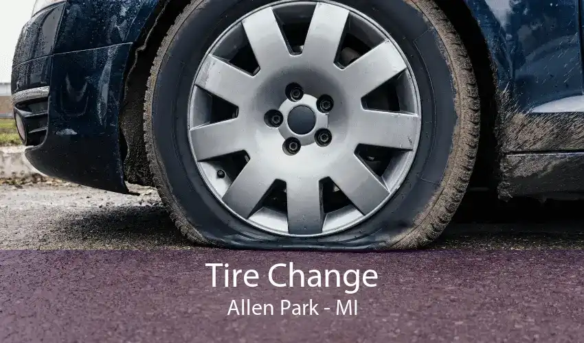 Tire Change Allen Park - MI