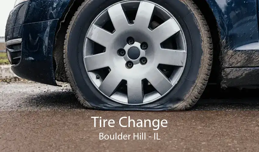 Tire Change Boulder Hill - IL