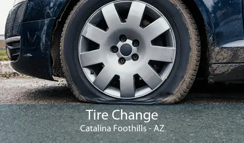 Tire Change Catalina Foothills - AZ