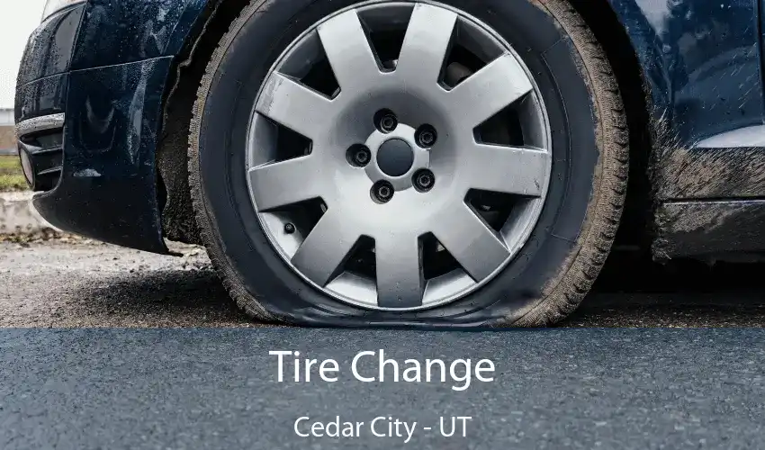 Tire Change Cedar City - UT