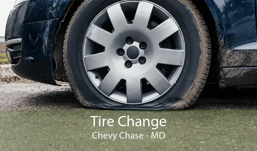 Tire Change Chevy Chase - MD