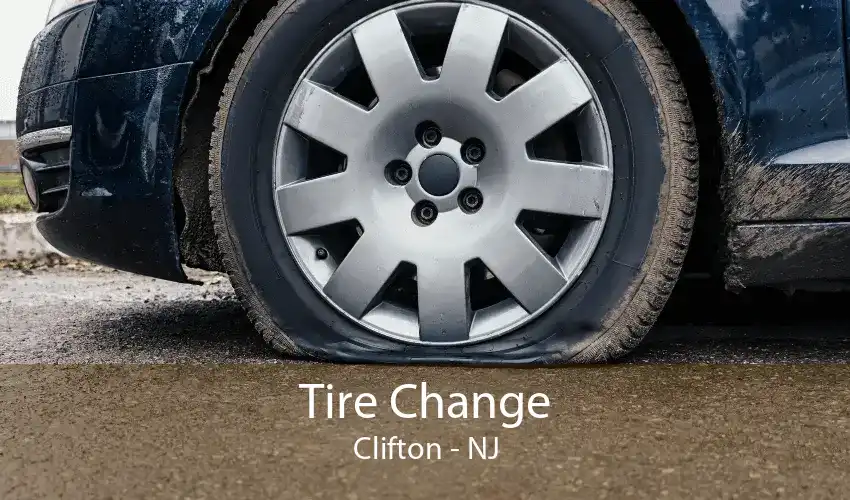 Tire Change Clifton - NJ