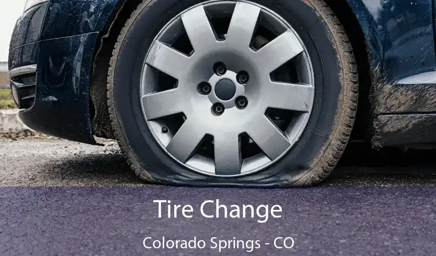 Tire Change Colorado Springs - CO