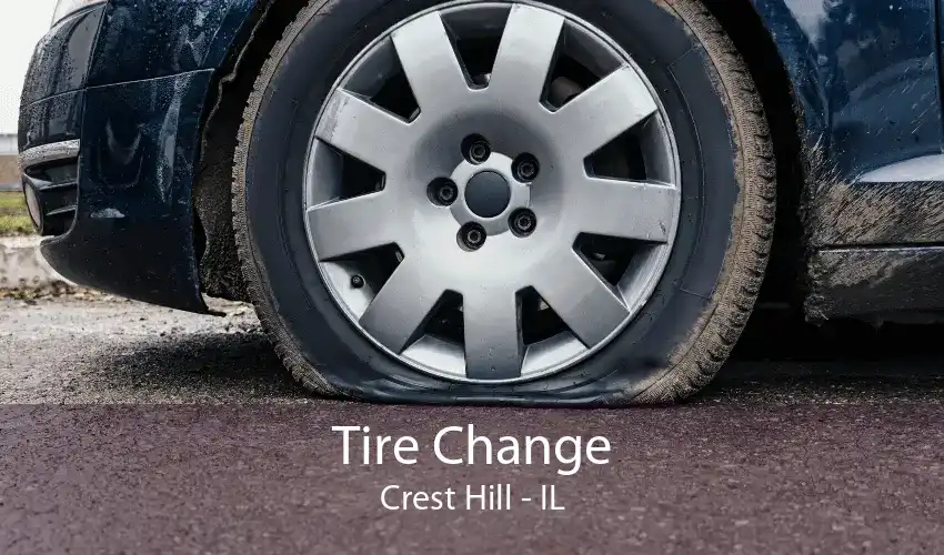 Tire Change Crest Hill - IL