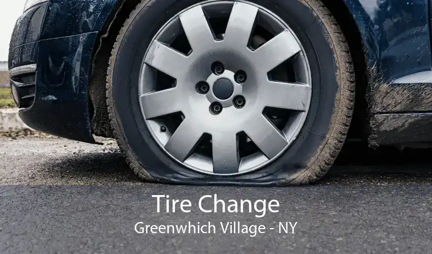 Tire Change Greenwhich Village - NY