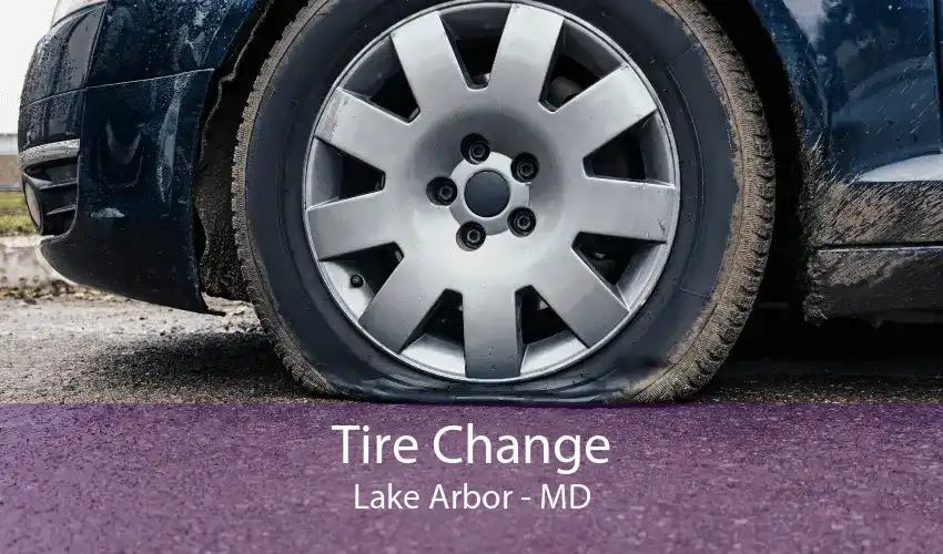 Tire Change Lake Arbor - MD