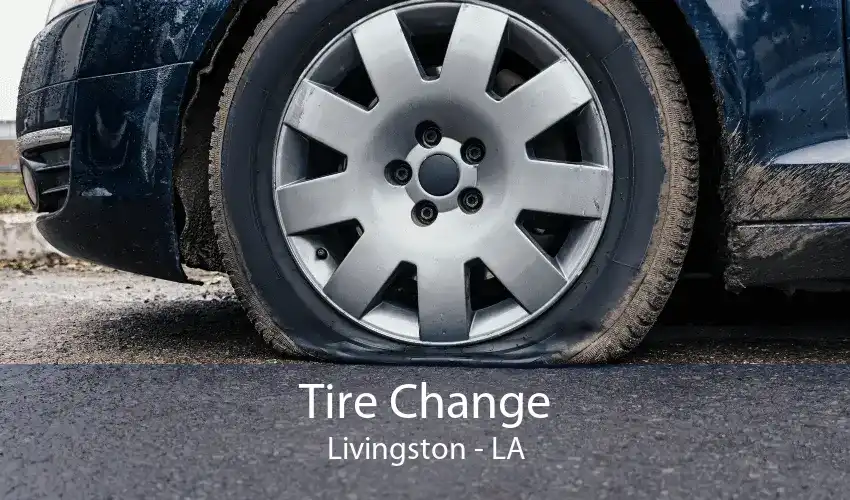 Tire Change Livingston - LA