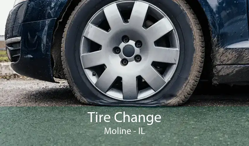 Tire Change Moline - IL