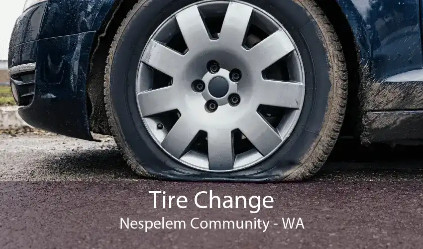 Tire Change Nespelem Community - WA