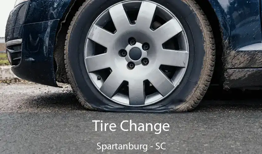 Tire Change Spartanburg - SC