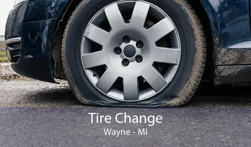 Tire Change Wayne - MI