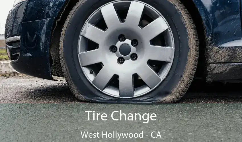 Tire Change West Hollywood - CA