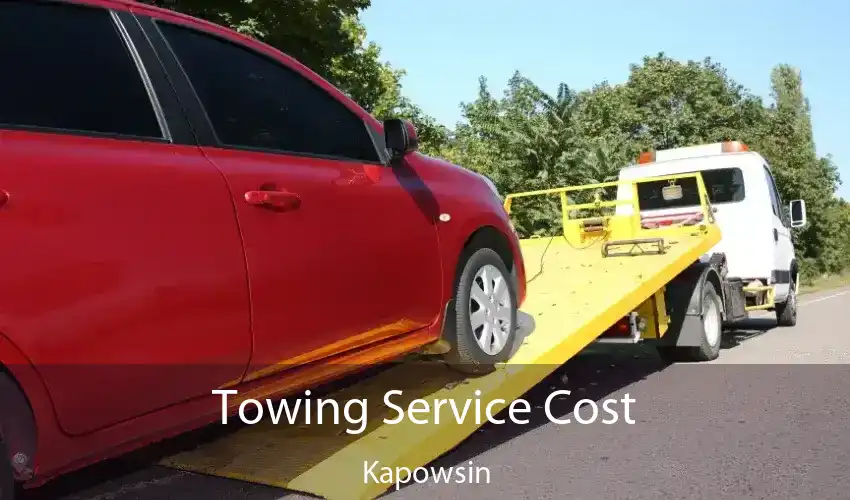 Towing Service Cost Kapowsin