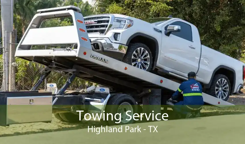 Towing Service Highland Park - TX