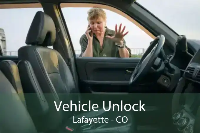 Vehicle Unlock Lafayette - CO