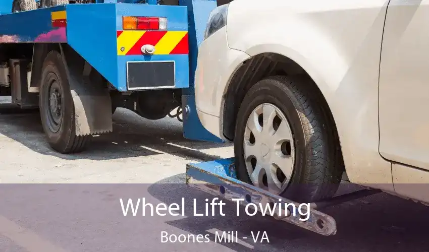 Wheel Lift Towing Boones Mill - VA