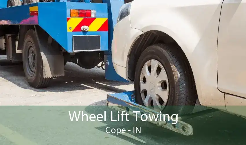 Wheel Lift Towing Cope - IN