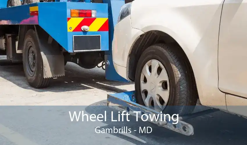 Wheel Lift Towing Gambrills - MD