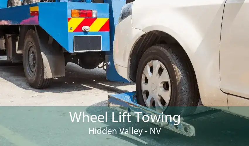 Wheel Lift Towing Hidden Valley - NV
