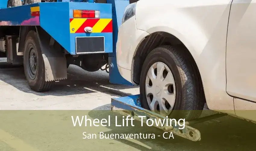 Wheel Lift Towing San Buenaventura - CA