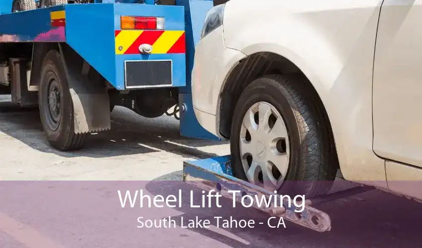 Wheel Lift Towing South Lake Tahoe - CA