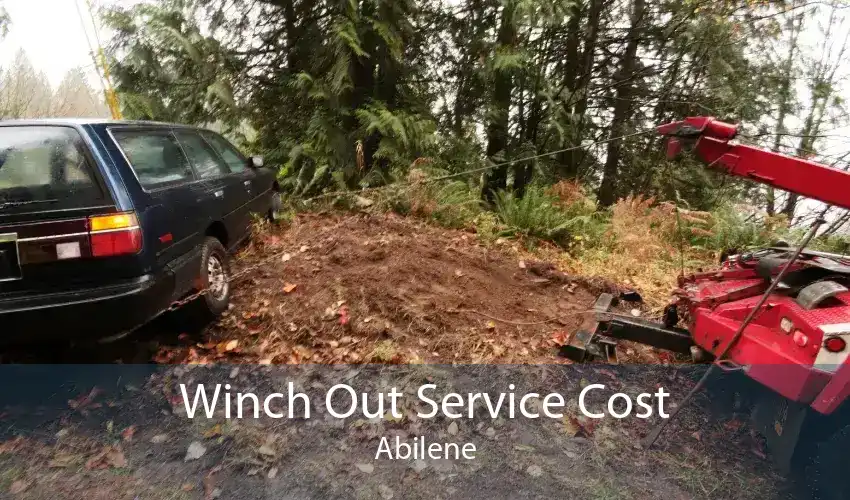 Winch Out Service Cost Abilene