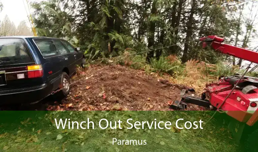 Winch Out Service Cost Paramus