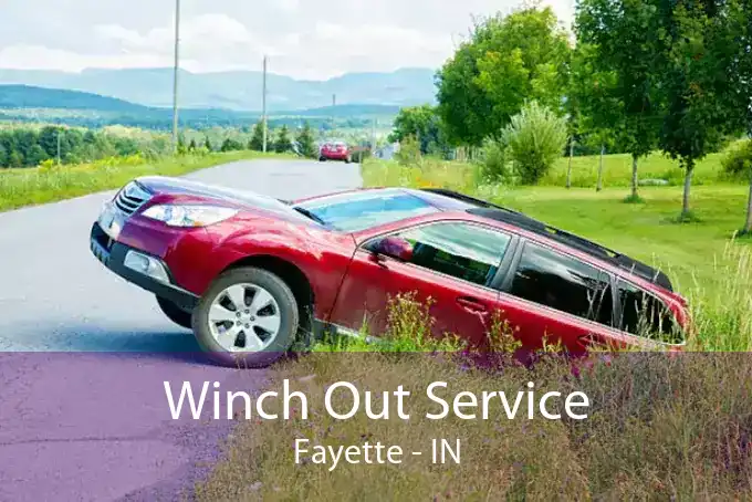Winch Out Service Fayette - IN