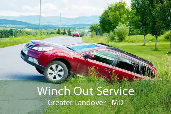 Winch Out Service Greater Landover - MD