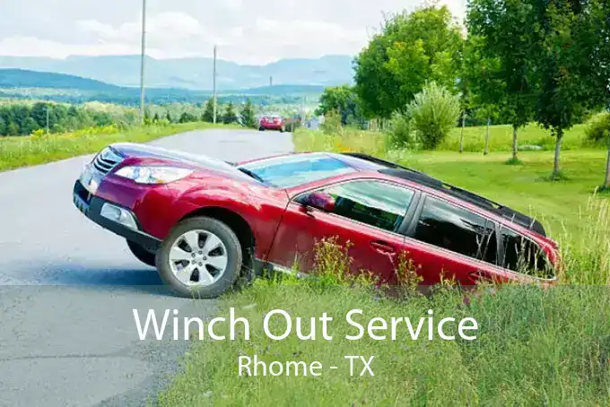 Winch Out Service Rhome - TX