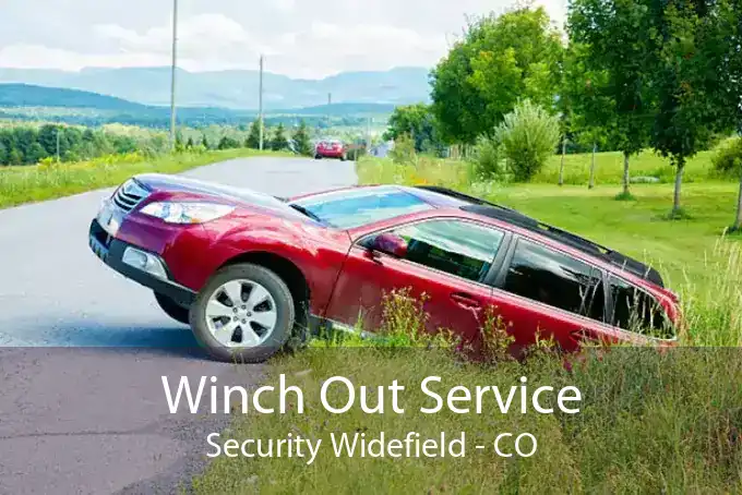 Winch Out Service Security Widefield - CO